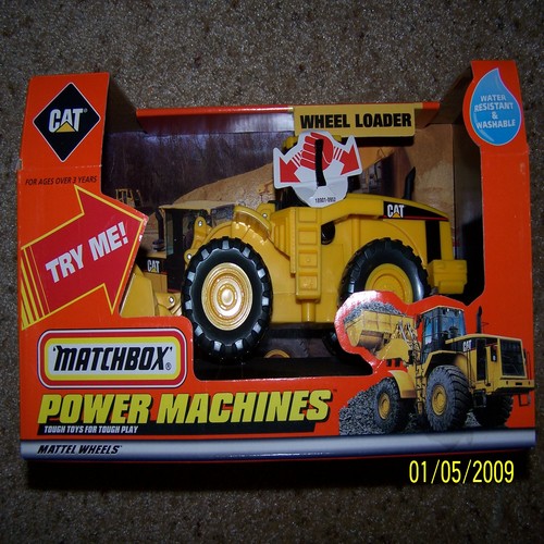 (image for) Matchbox Caterpillar wheel loader - Click Image to Close